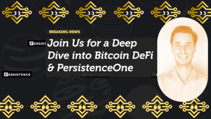 Join Us for a Deep Dive into Bitcoin DeFi & PersistenceOne
