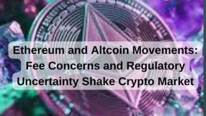 Ethereum and Altcoin Movements: Fee Concerns and Regulatory Uncertainty Shake Crypto Market