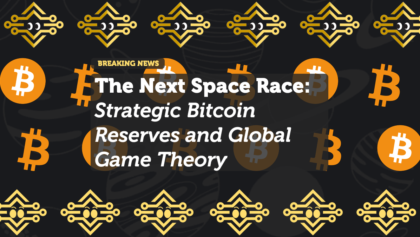The Next Space Race: Strategic Bitcoin Reserves and Global Game Theory
