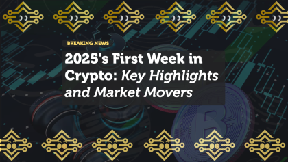 2025's First Week in Crypto: Key Highlights and Market Movers
