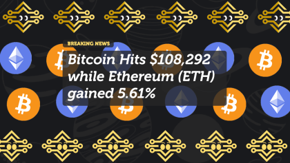 Bitcoin Hits $108,292 while Ethereum (ETH) gained 5.61%