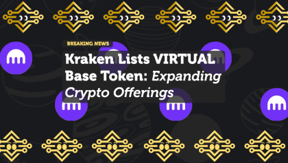 Kraken Lists VIRTUAL Base Token: Expanding Crypto Offerings
