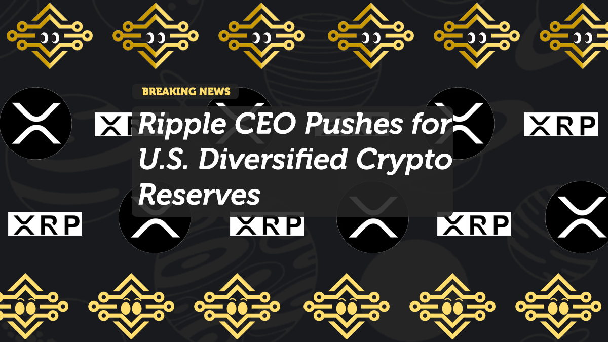 Ripple CEO Pushes for U.S. Diversified Crypto Reserves