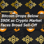 Bitcoin Drops Below $90K as Crypto Market Faces Broad Sell-Off