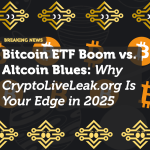 Bitcoin ETF Boom vs. Altcoin Blues: Why CryptoLiveLeak.ORG Is Your Edge in 2025