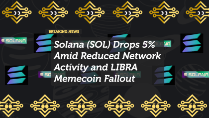 Solana (SOL) Drops 5% Amid Reduced Network Activity and LIBRA Memecoin Fallout