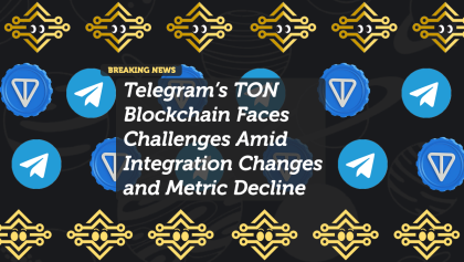 Telegram’s TON Blockchain Faces Challenges Amid Integration Changes and Metric Decline