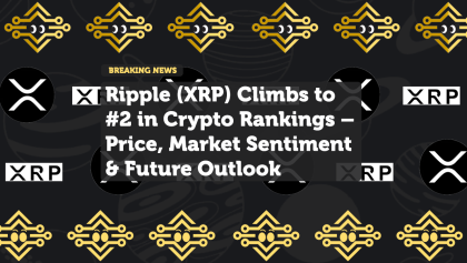 Ripple (XRP) Climbs to #2 in Crypto Rankings – Price, Market Sentiment & Future Outlook