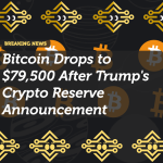Bitcoin Drops to $79,500 After Trump's Crypto Reserve Announcement