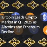 Bitcoin Leads Crypto Market in Q1 2025 as Altcoins and Ethereum Decline