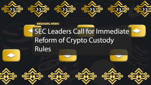 SEC Leaders Call for Immediate Reform of Crypto Custody Rules