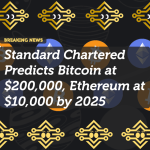Standard Chartered Predicts Bitcoin at $200,000, Ethereum at $10,000 by 2025