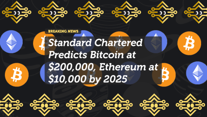 Standard Chartered Predicts Bitcoin at $200,000, Ethereum at $10,000 by 2025