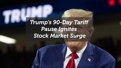 Trump’s 90-Day Tariff Pause Ignites Stock Market Surge