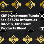 XRP Investment Funds See $37.7M Inflows as Bitcoin, Ethereum Products Bleed