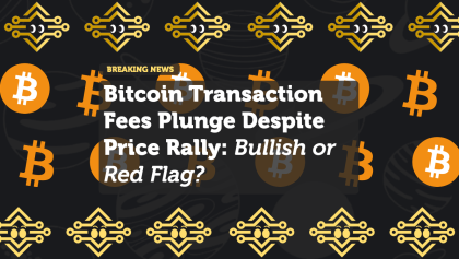 Bitcoin Transaction Fees Plunge Despite Price Rally: Bullish or Red Flag?