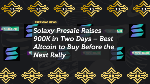 Solaxy Presale Raises 900K in Two Days – Best Altcoin to Buy Before the Next Rally