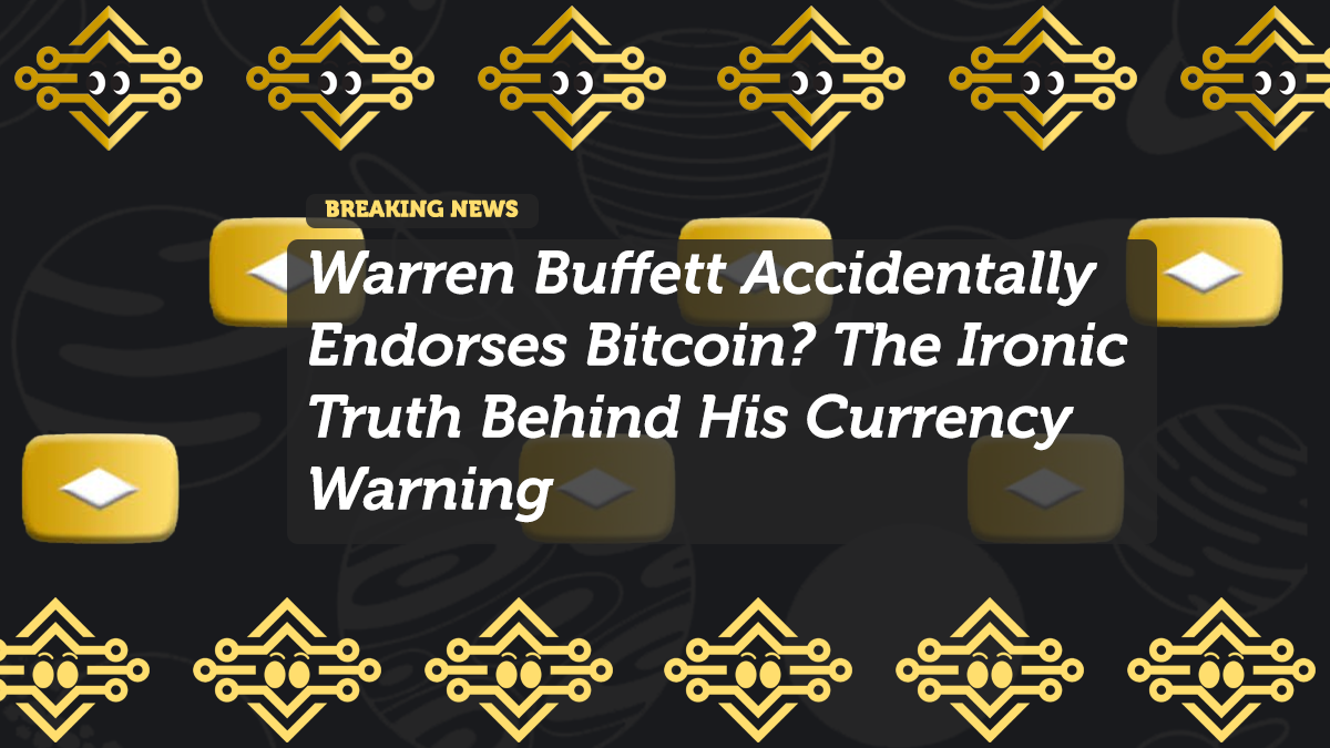 Warren Buffett Accidentally Endorses Bitcoin? The Ironic Truth Behind His Currency Warning
