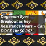Dogecoin Eyes Breakout as Key Resistance Nears – Can DOGE Hit $0.26?