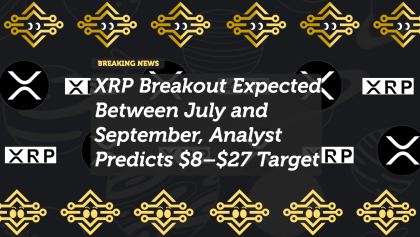XRP Breakout Expected Between July and September, Analyst Predicts $8–$27 Target