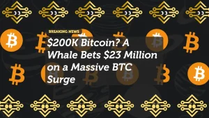 $200K Bitcoin? A Whale Bets $23 Million on a Massive BTC Surge