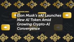 Elon Musk’s xAI Launches New AI Token Amid Growing Crypto-AI Convergence