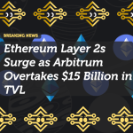 Ethereum Layer 2s Surge as Arbitrum Overtakes $15 Billion in TVL