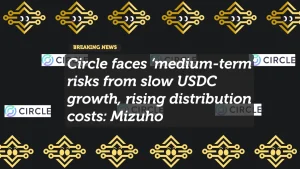 Circle faces ‘medium-term’ risks from slow USDC growth, rising distribution costs: Mizuho