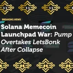 Solana Memecoin Launchpad War: Pump Overtakes LetsBonk After Collapse