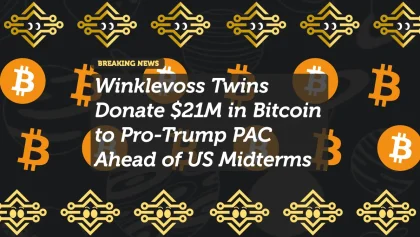Winklevoss Twins Donate $21M in Bitcoin to Pro-Trump PAC Ahead of US Midterms