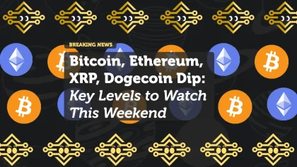 Bitcoin, Ethereum, XRP, Dogecoin Dip: Key Levels to Watch This Weekend