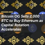 Bitcoin OG Sells 2,000 BTC to Buy Ethereum as Capital Rotation Accelerates