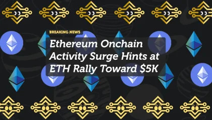 Ethereum Onchain Activity Surge Hints at ETH Rally Toward $5K