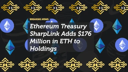 Ethereum Treasury SharpLink Adds $176 Million in ETH to Holdings