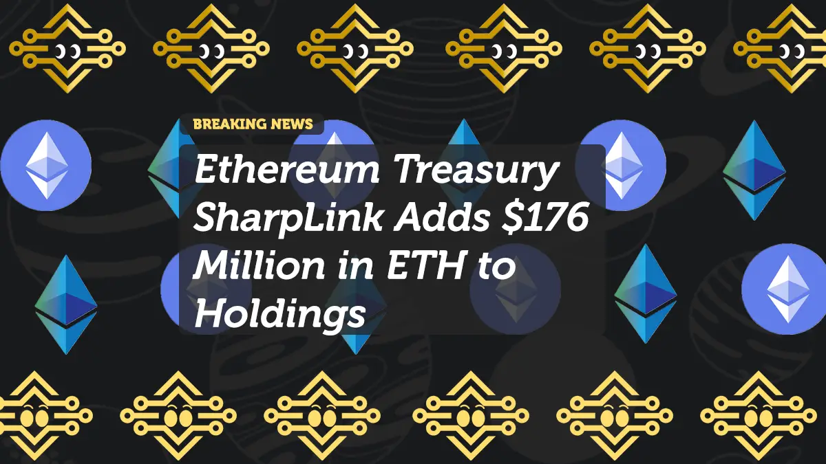Ethereum Treasury SharpLink Adds $176 Million in ETH to Holdings