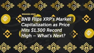 BNB Flips XRP’s Market Capitalization as Price Hits $1,300 Record High – What’s Next?