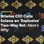 Bitwise CIO Calls Solana an ‘Explosive’ Two-Way Bet: Here’s Why