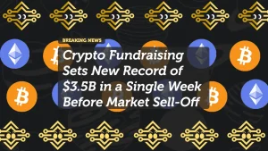 Crypto Fundraising Record: $3.5B Raised in One Week Before Market Crash