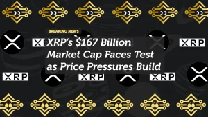 XRP’s $167 Billion Market Cap Faces Test as Price Pressures Build