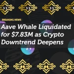 Aave Whale Liquidated for $7.83M as Crypto Downtrend Deepens