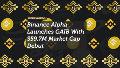 Binance Alpha Launches GAIB With $59.7M Market Cap Debut