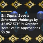 Bit Digital Boosts Ethereum Holdings by 31,057 ETH in October — Total Value Approaches $5.9B