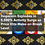 Dogecoin Explodes in 5,590% Activity Surge as Price Hits Make-or-Break Level