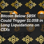 Bitcoin Below $85K Could Trigger $1.05B in Long Liquidations on CEXs