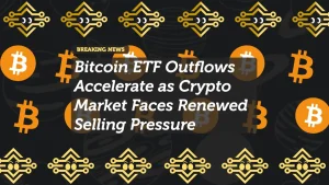 Bitcoin ETF Outflows Accelerate as Crypto Market Faces Renewed Selling Pressure