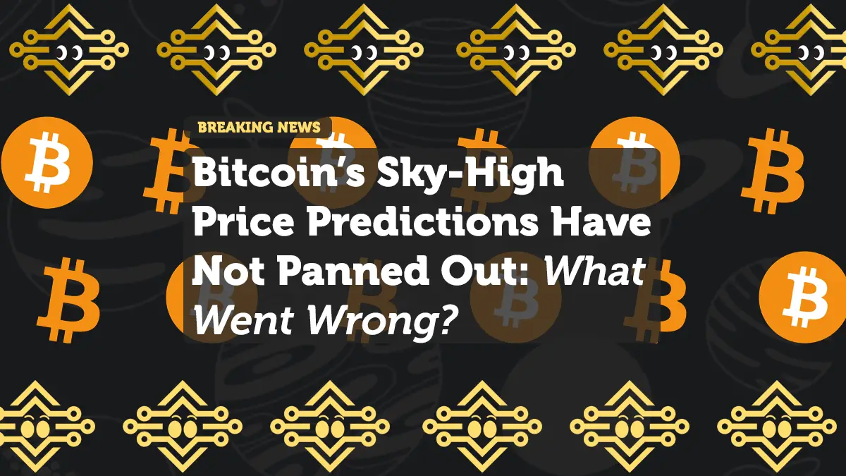 Bitcoin’s Sky-High Price Predictions Have Not Panned Out: What Went Wrong?