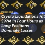Crypto Liquidations Hit $97M in Four Hours as Long Positions Dominate Losses