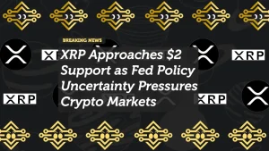 XRP Approaches $2 Support as Fed Policy Uncertainty Pressures Crypto Markets